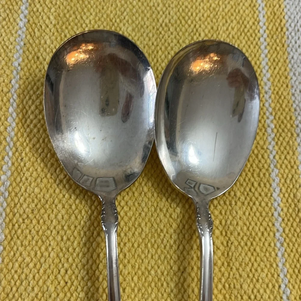 Reed & Barton Silver plated Serving Spoons